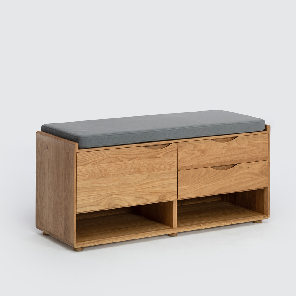 Primera Saisho entryway bench - Oak