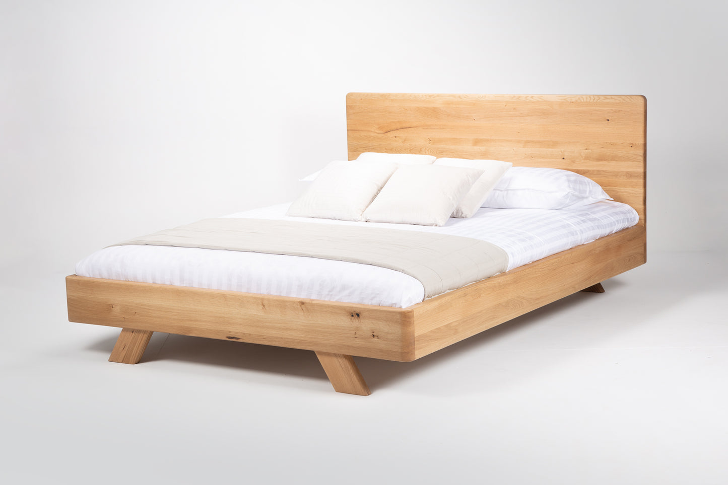 Moku Luca bed - 1890x2090x1005 - Dark Oak